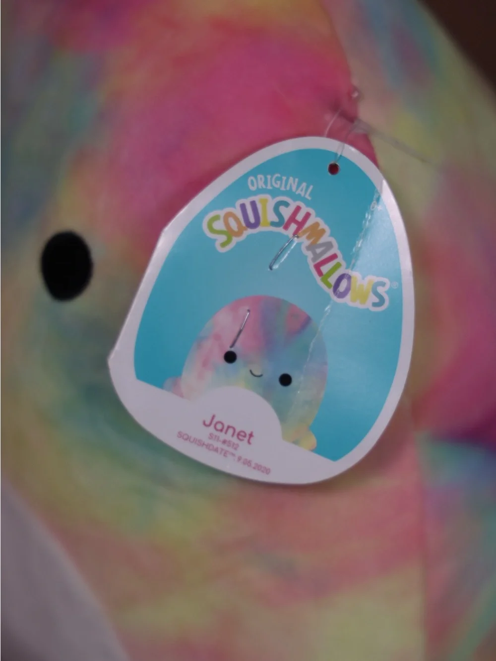 Squishmallows Janet Jellyfish 12” with tags